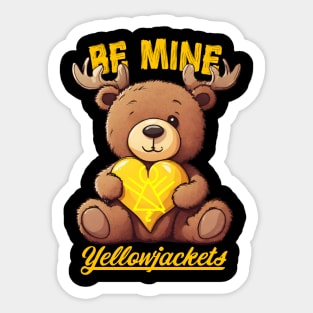 Teddy's Twisted Heart: A Yellowjackets Obsession Sticker